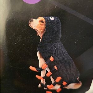 Halloween Spider Dog Costume - Black and Orange